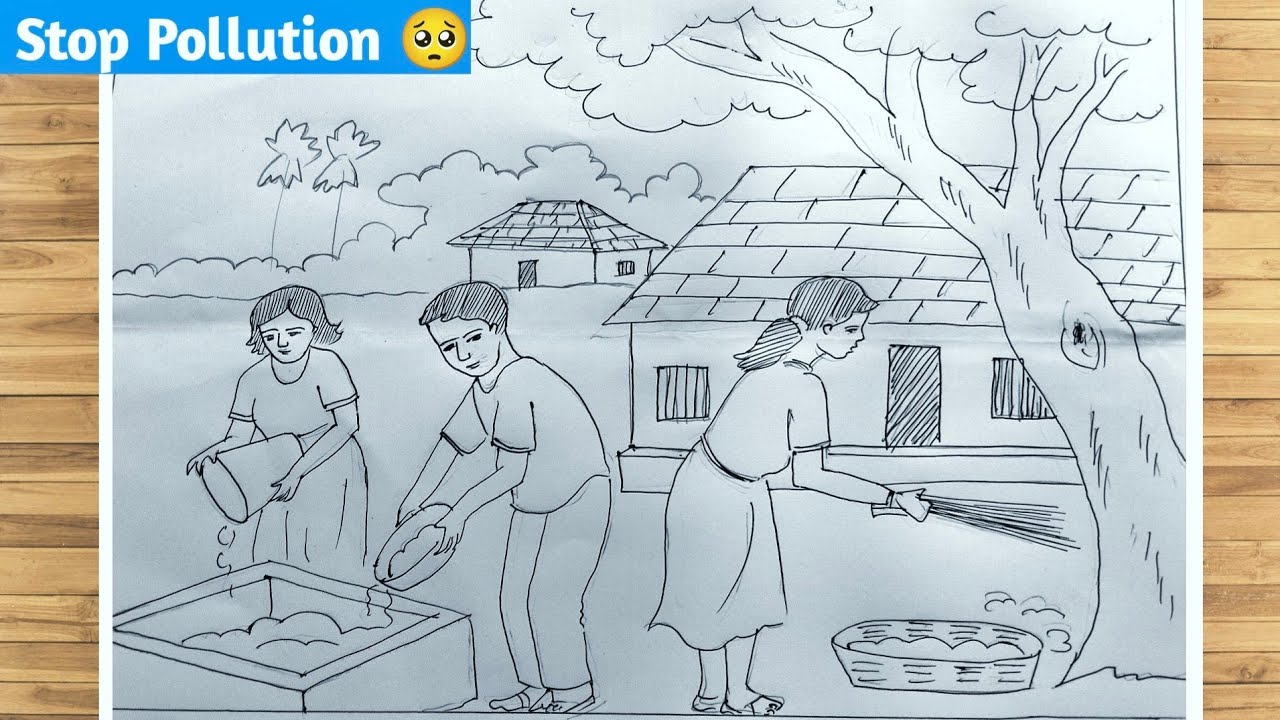  Swachh Bharat Abhiyan Drawing // Save Environment Drawing -step by step 