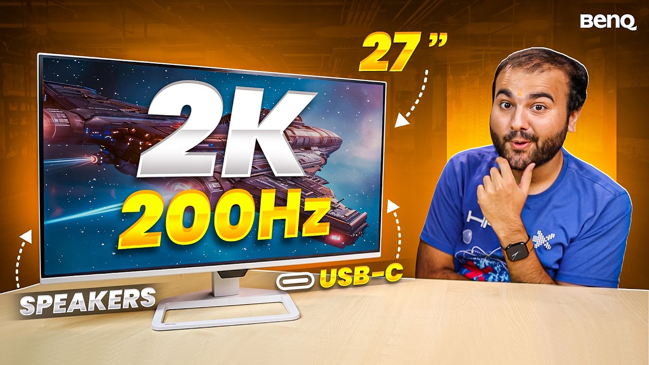 *NAJLEPSZY monitor 2K z USB-C PD* 🤯 - 27-calowy monitor BENQ EW270Q