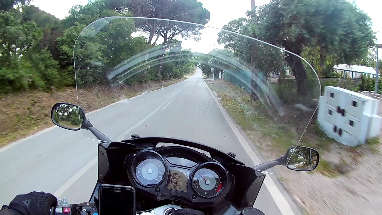 BMW K1300GT @ Arrábida (Akrapovic sound) Pt2