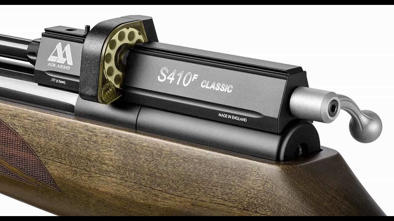 AIR ARMS S410 .177 PELLET TEST