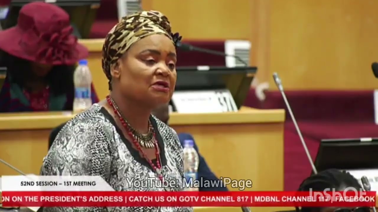 Hon. PATRICIA KALIATI cries for SAULOS CHILIMA in Parliament, Request Fresh Chikangawa Enquiries