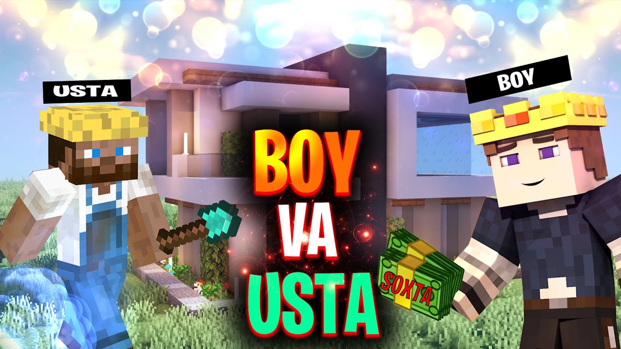 BOY VA USTA / BOYGA UY QURIB EVAZIGA ... / KINO / UZBEKCHA LET'S PLAY