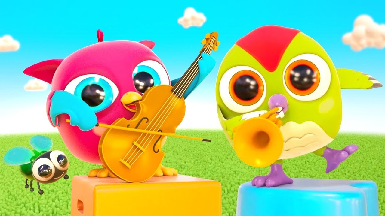 Kartun Hop Hop si Burung Hantu dan mainan Anak lucu. Kartun dalam Bahasa Indonesia & game untuk anak
