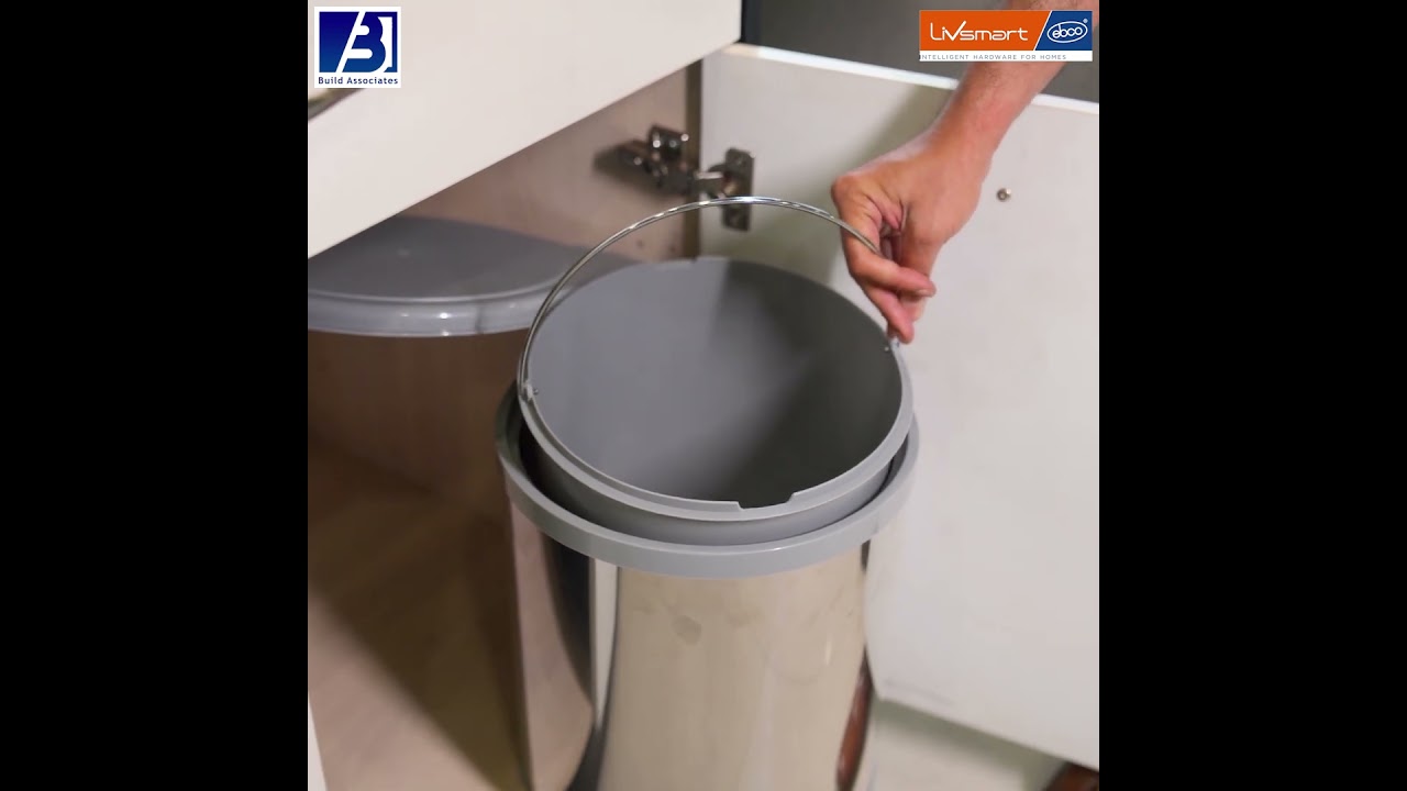 Why your Kitchen Needs a SMART Waste Bin NOW !! #modernkitchen #ebco #buildassociates