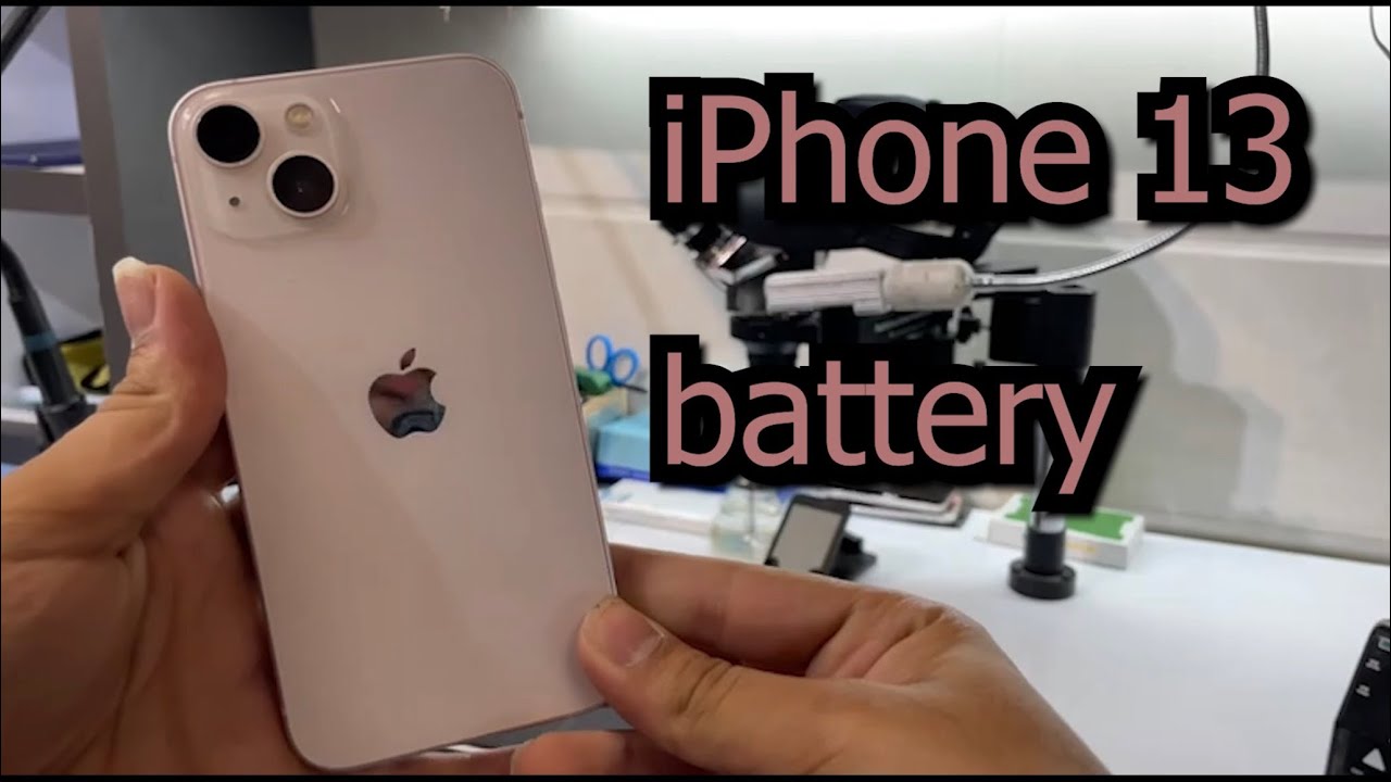 iPhone 13 battery replacement normal
