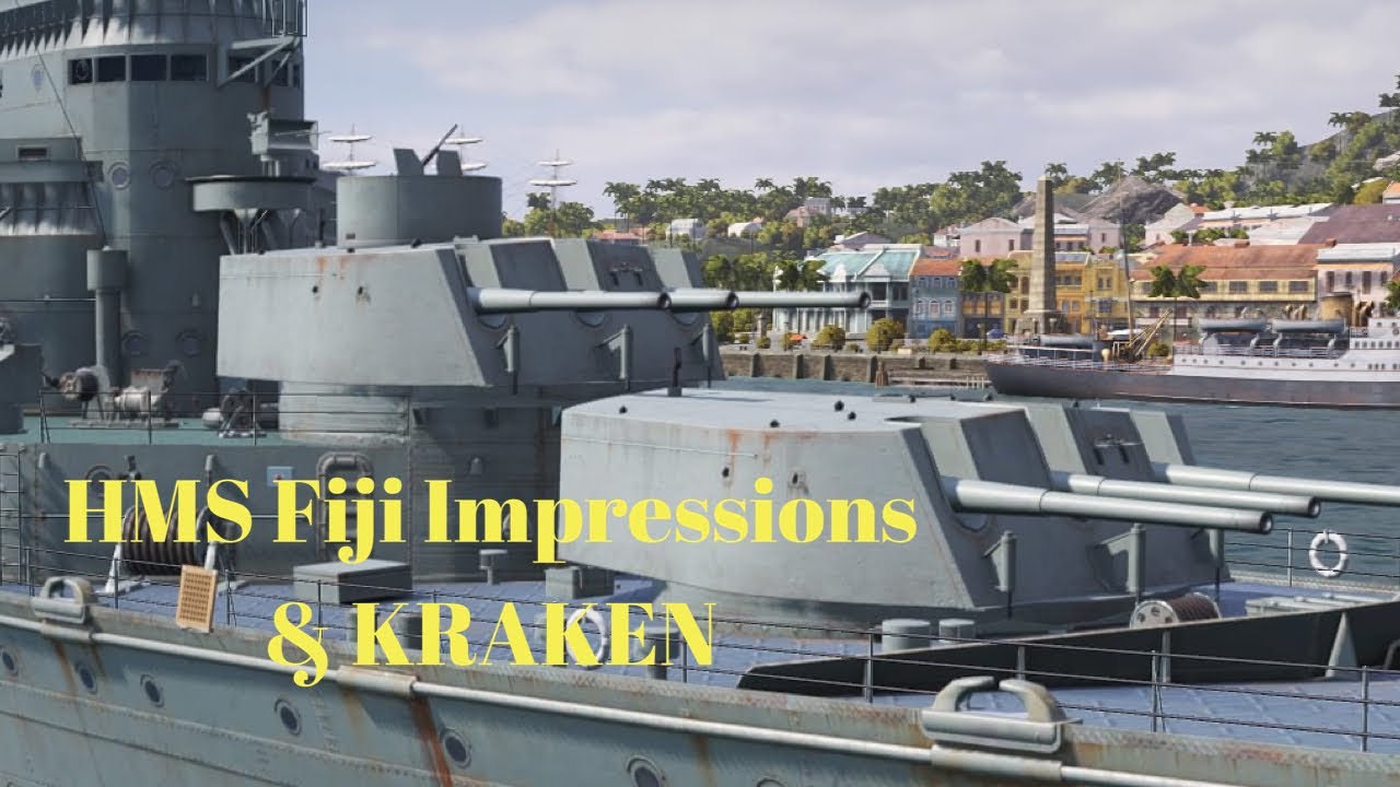 Introducing HMS Fiji (With a KRAKEN!) | World of Warships: Legends