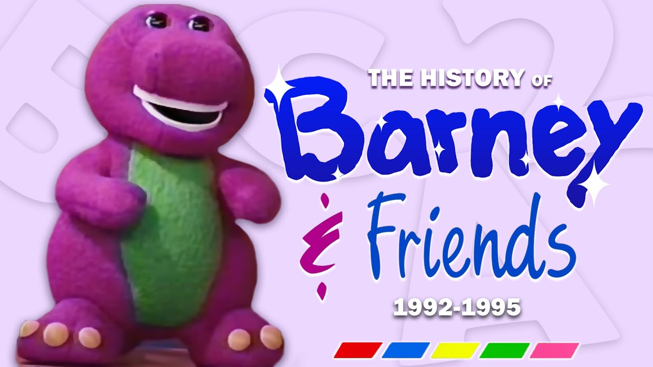 When BARNEY the Dinosaur First Came to Television (1992-1995)