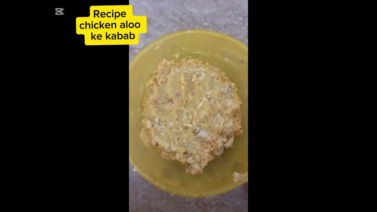 Chicken alo ka kabab Quick and Easy 