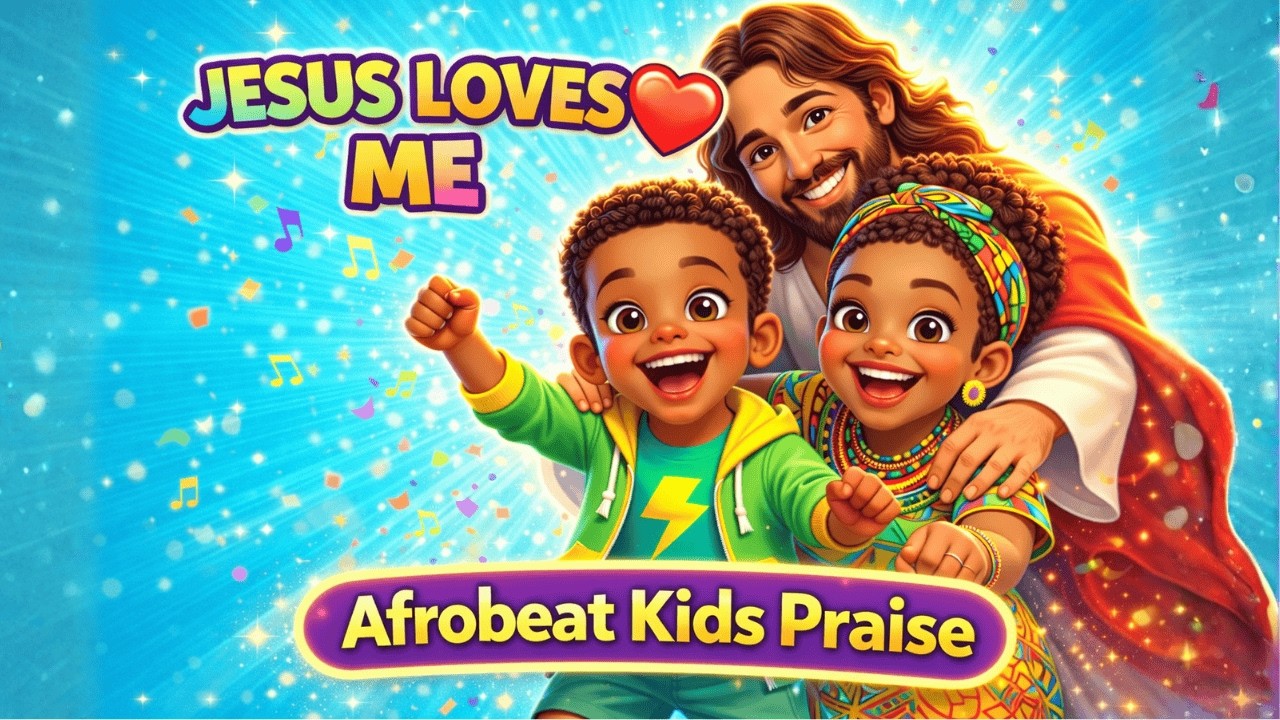 Love Like Jesus ❤️ | Afrobeat Kids Worship Song | Christian Music for Kids