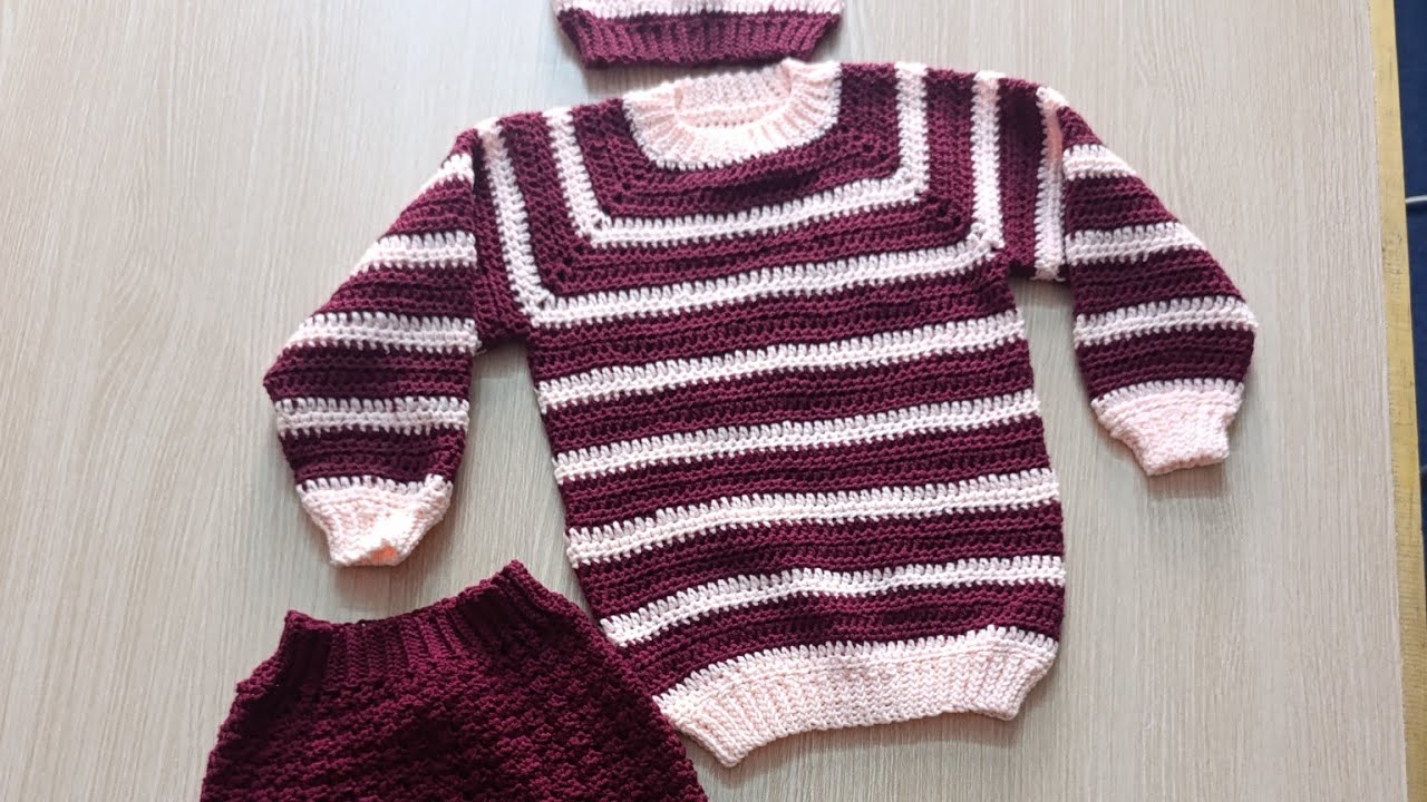 LaDenser Crochets is live: Crochet Raglan Sweater 