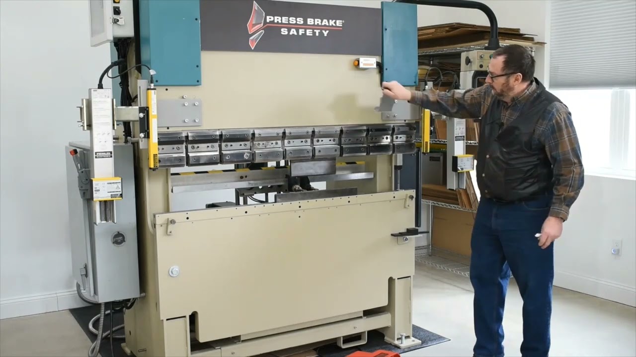New Patent Light Curtain Reverse Flange Crush Zone Application for Press Brake