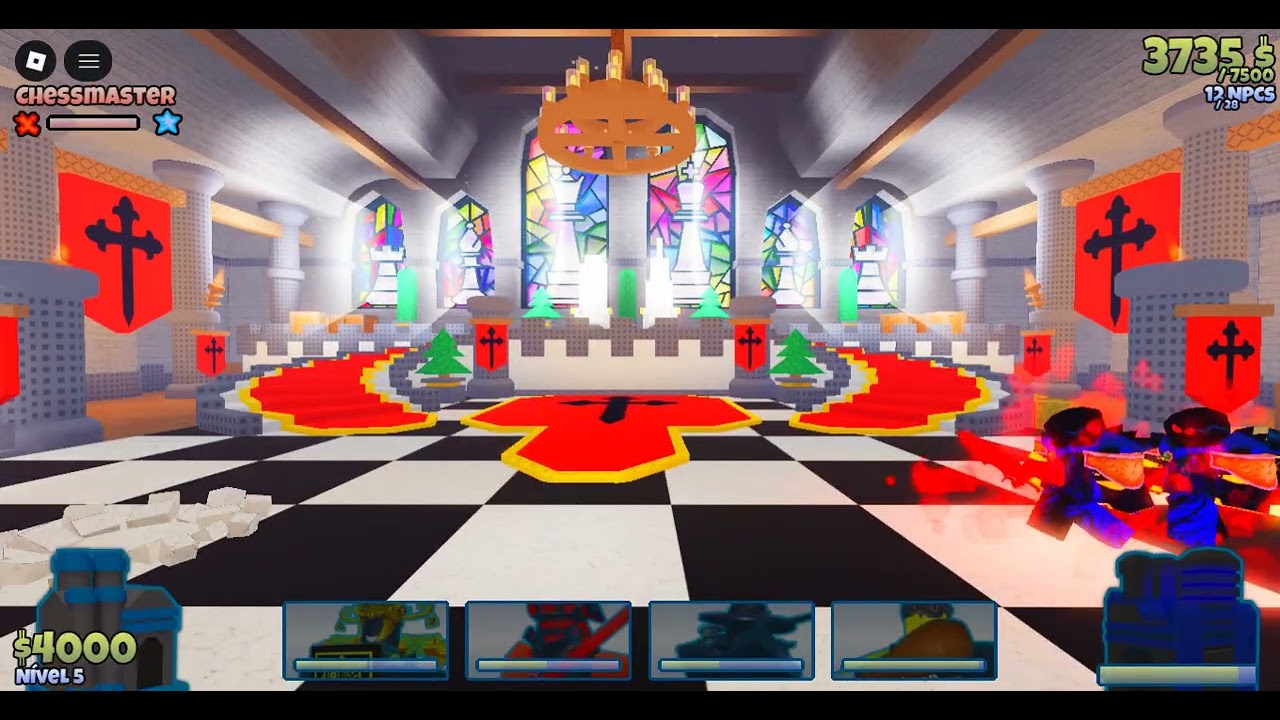 Game play de the abttle bricks derrotando monsalt