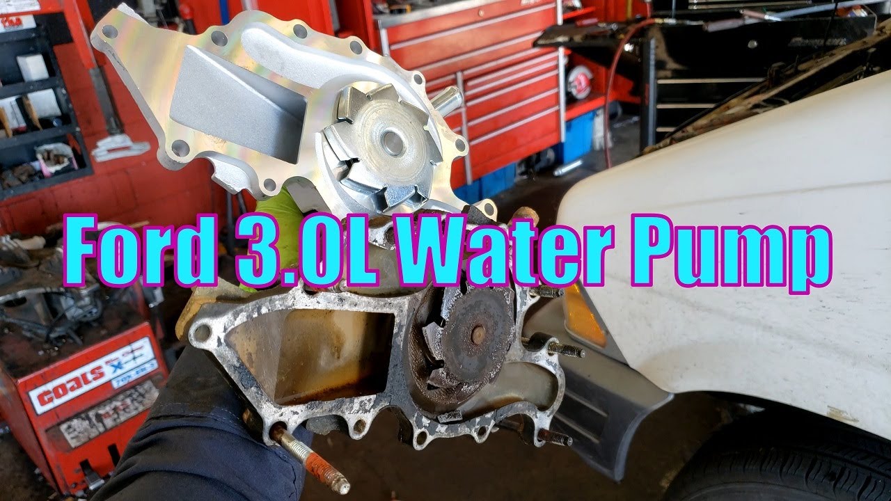 Ford 3.0L Water Pump Replacement - Aerostar, B3000, Ranger 3.0 Overheating