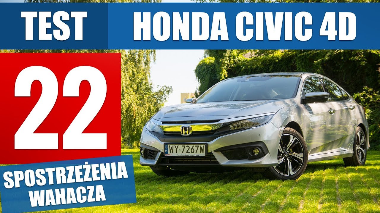 Honda Civic X 4D 1.5 VTEC Turbo (2017) - TEST PL