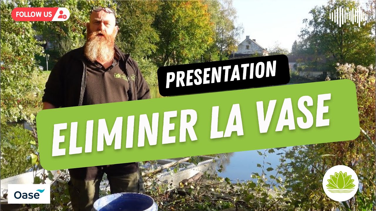 Curage par bactéries d'un étang - Biocurage par bactéries permet d'éliminer de la vase en étang.