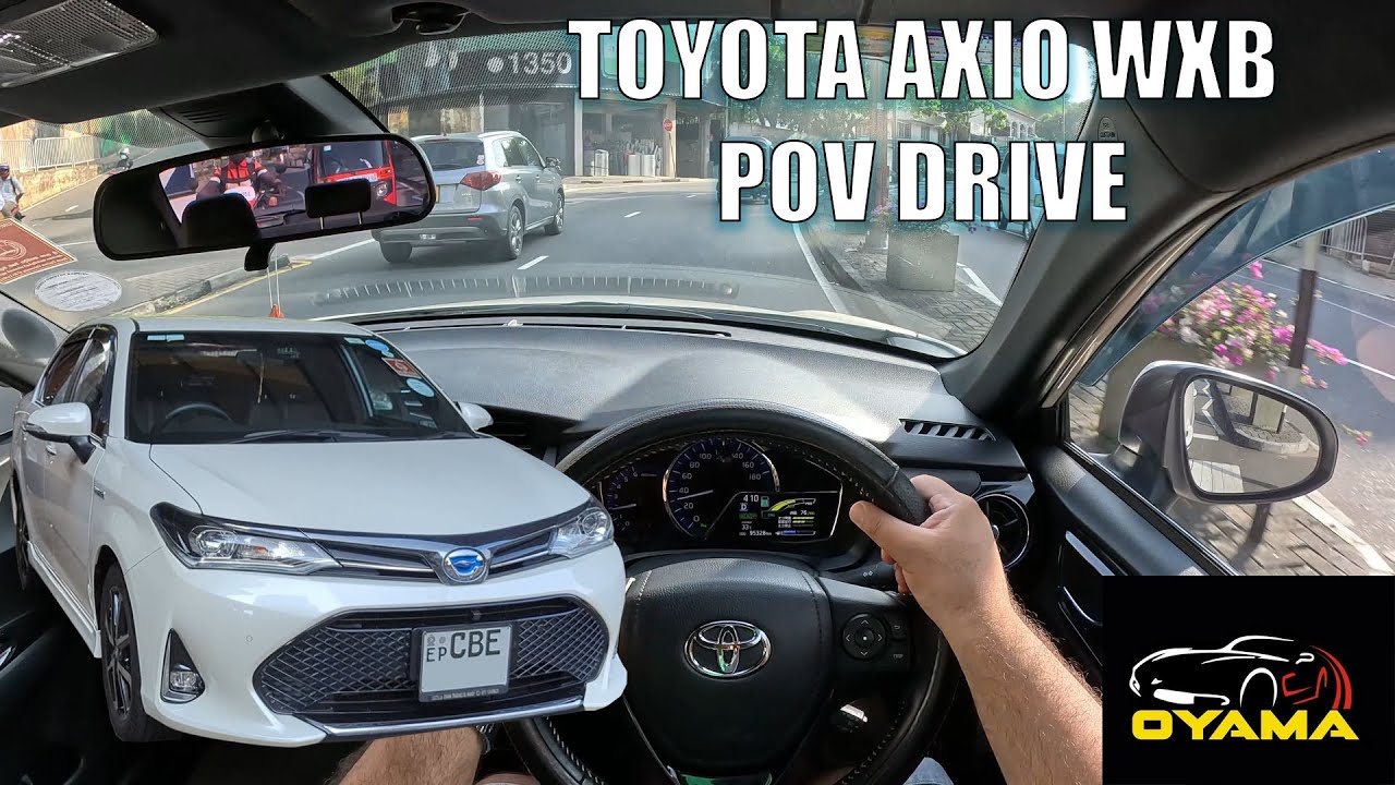 Toyota Corolla Axio Hybrid WxB POV Drive