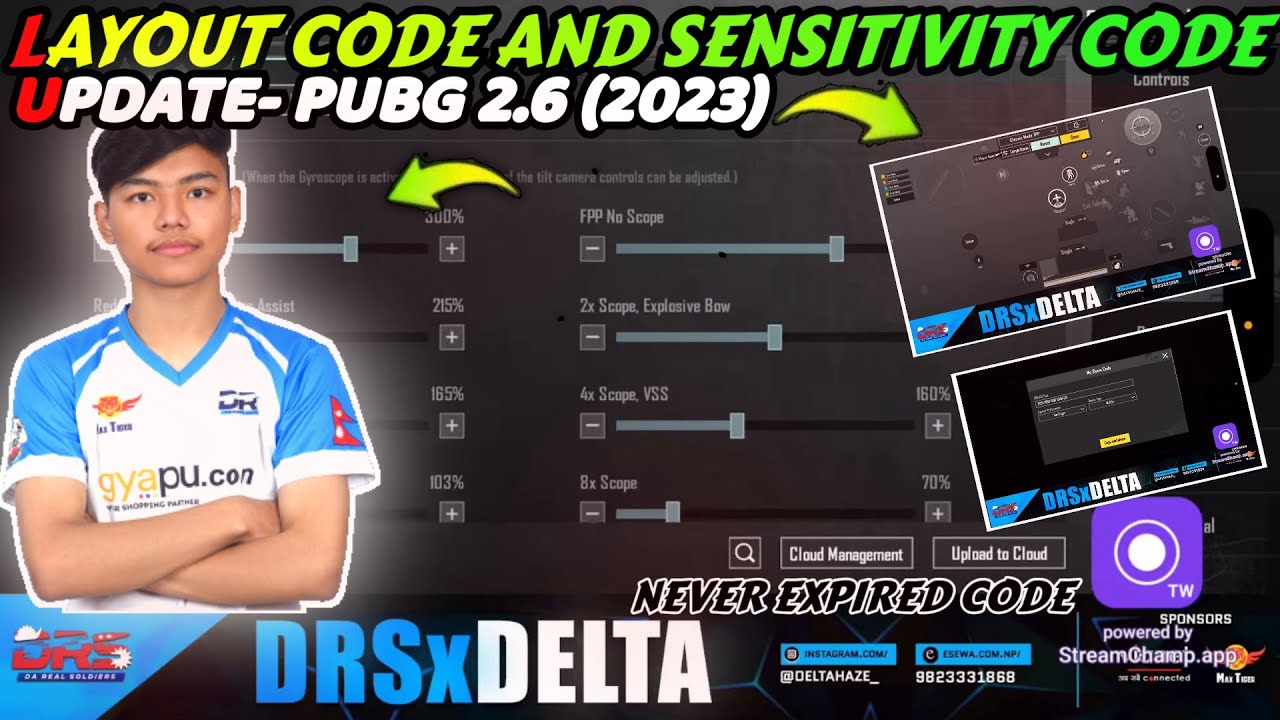 UPDATE 2.6 | DELTA SENSITIVITY SETTINGS | DRS DELTA SENSITIVITY CODE | DRS DELTA CONTROL CODE