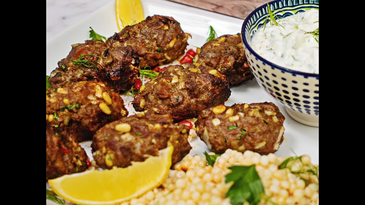 Grilled Lamb Kebabs with Israeli Couscous | Dinner Reinvented