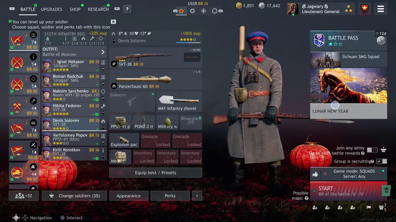 Enlisted chill