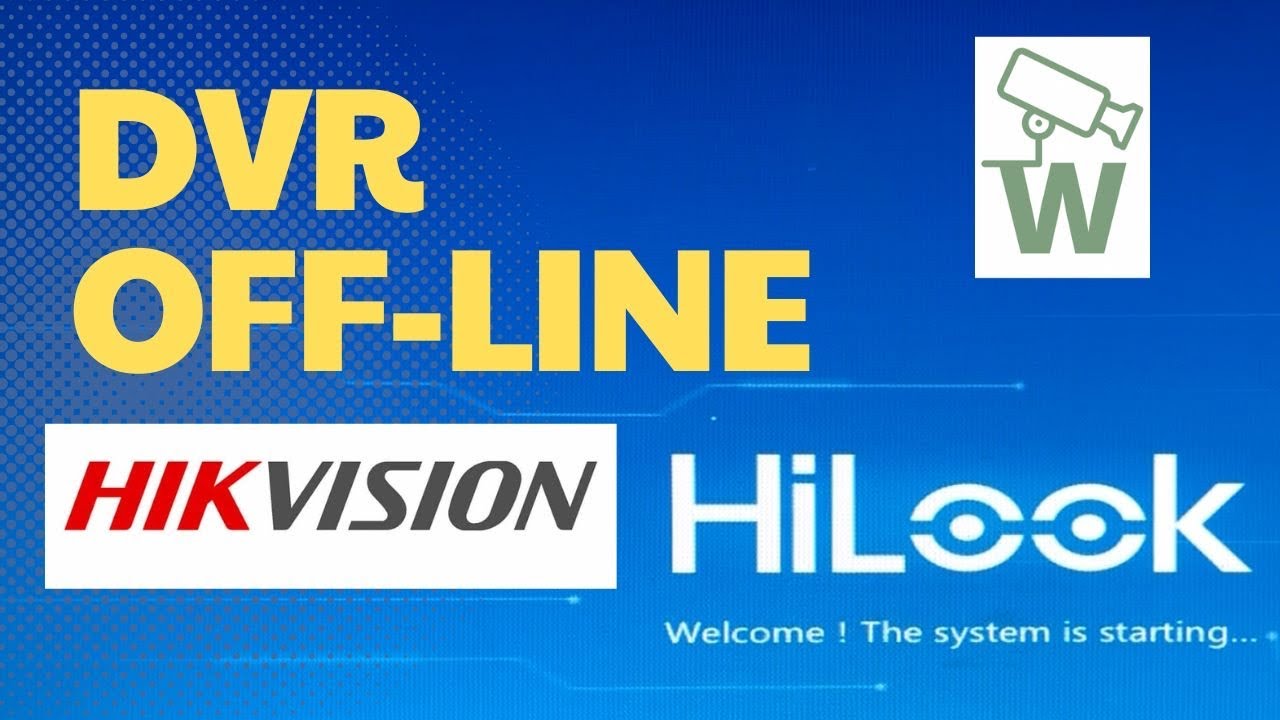 Dvr Hilook Hikvision Off-line n&atilde;o acessa pelo celular @HikvisiondoBrasilOficial
