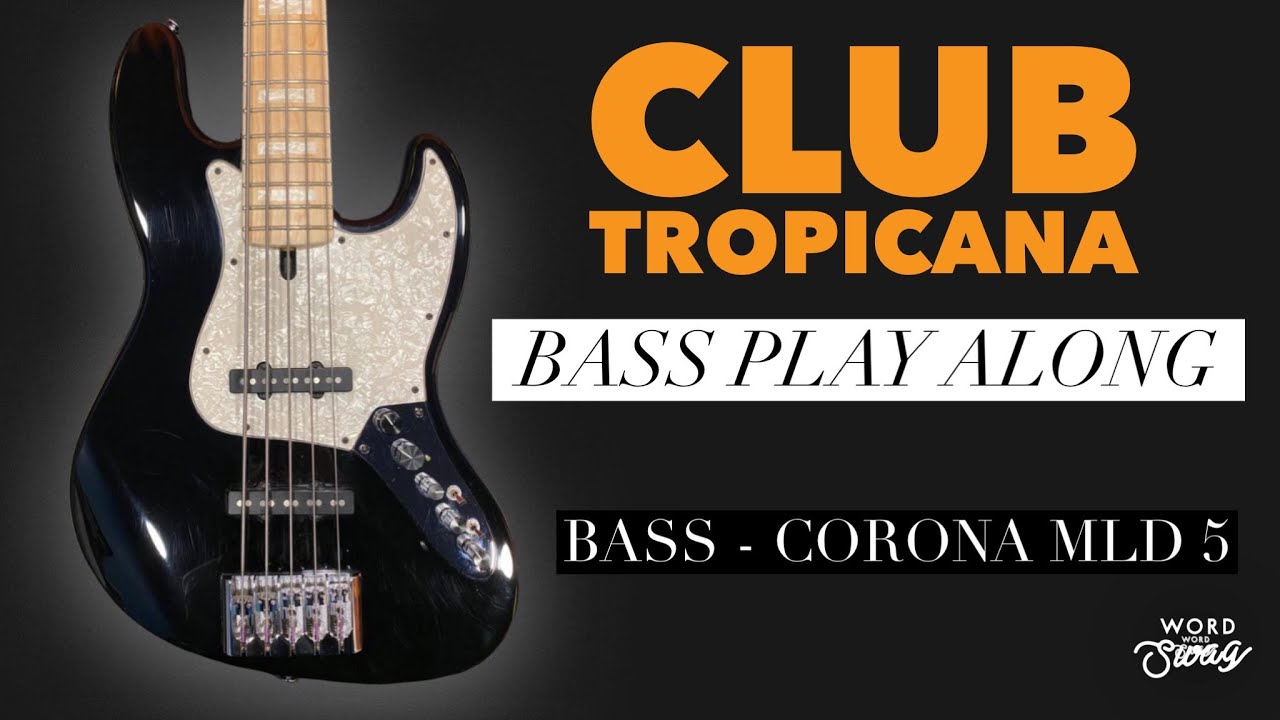 CLUB TROPICANA | Wham! | Bass Cover (Notation & TAB available in link)