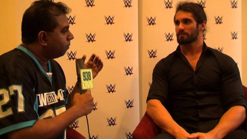 WWE Superstar SETH ROLLINS speaks to The RAJMAN (Oct 2014)