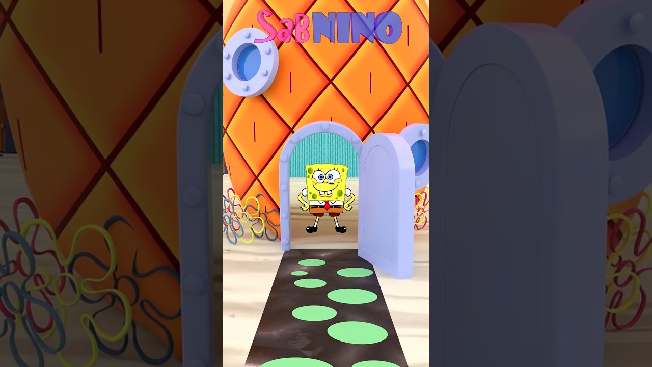 The SpongeBob Theme Song REMADE AS A YOUTUBE SHORT!!!