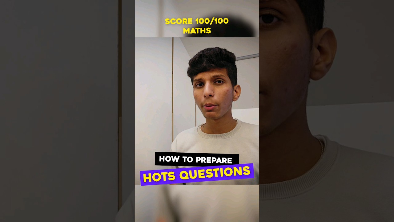 How to prepare class 10 maths HOTS QUESTIONS 🤯 #class10 #maharashtraboard #shortsindia #trending