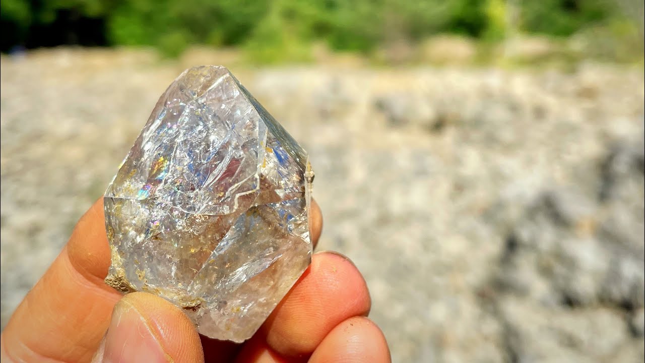 Herkimer Diamond Mining at Crystal Grove