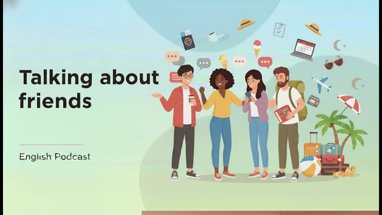 Talking About Friends | Easy English Podcast | Learn English With Podcast