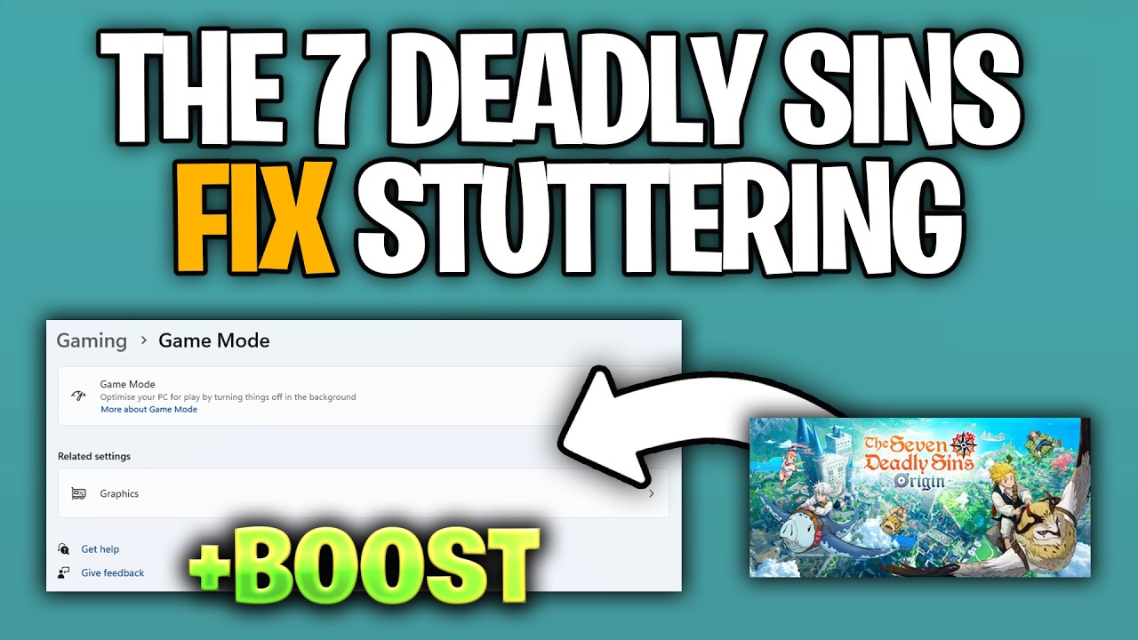 The Seven Deadly Sins Origin Stuttering or Lag Fix - Full Guide