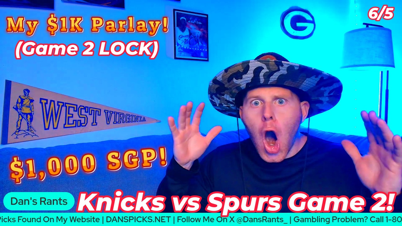 Мой экспресс на $1000 на 2-й матч KNICKS против SPURS! | Челлендж NBA: с $1К до $10К! (Ставка 1)