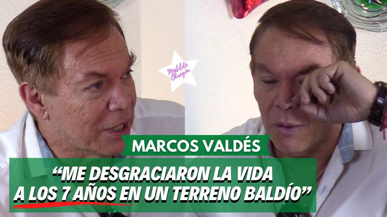 MARCOS VALDES advierte: "Papás, cuiden mucho a sus hijos"  / Entrevista con Matilde Obregón.