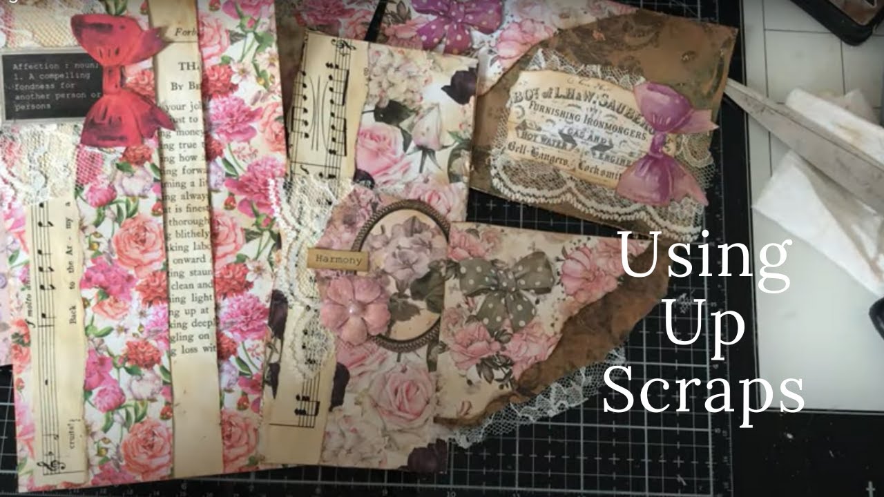 Using Leftover Scraps to Make Ephemera