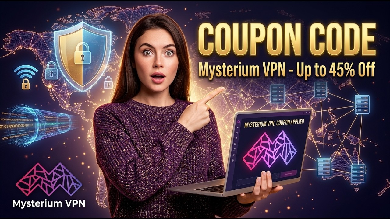 🛑 Mysterium VPN Coupon Code ✅ | Discount Code | Promo Code LATEST 🚨
