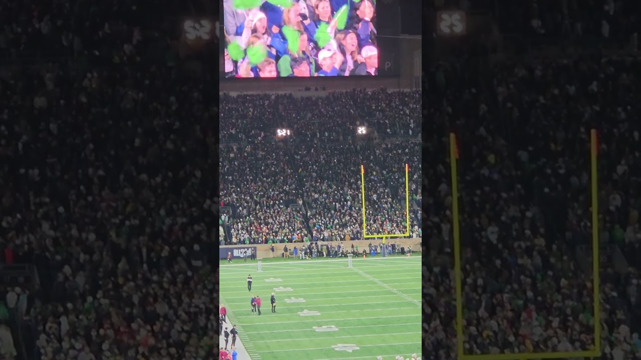 Notre Dame entrance for FSU game