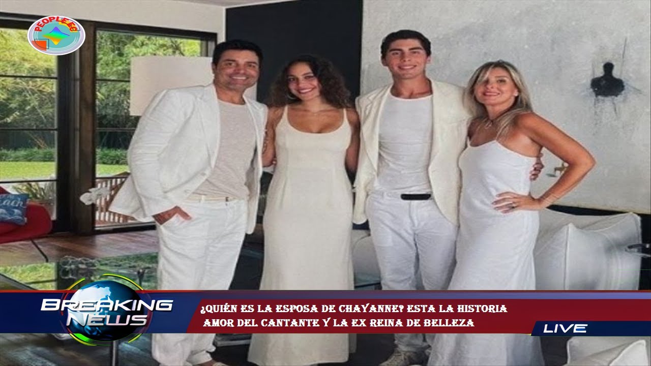 ¿Quién es la esposa de Chayanne? Esta la historia  amor del cantante y la ex reina de bellezaEc5