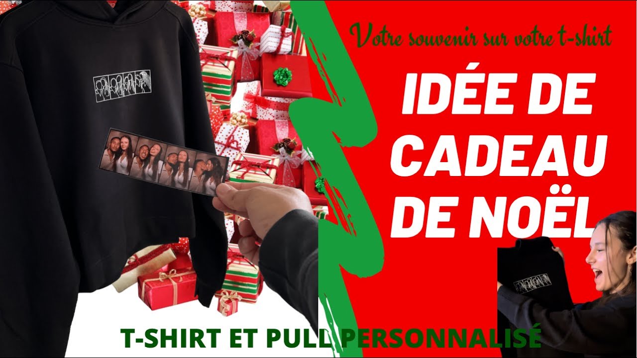 IMPRIMER UNE PHOTO SUR UN SWEAT! (super idée cadeau 🎁)