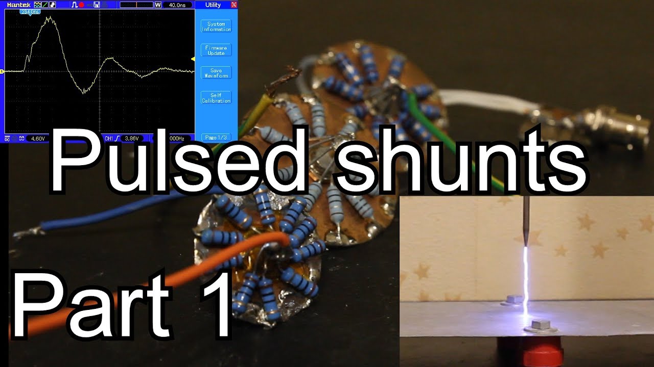 How To Measure Extreme Pulsed Currents (Pulsed Shunts Part 1)