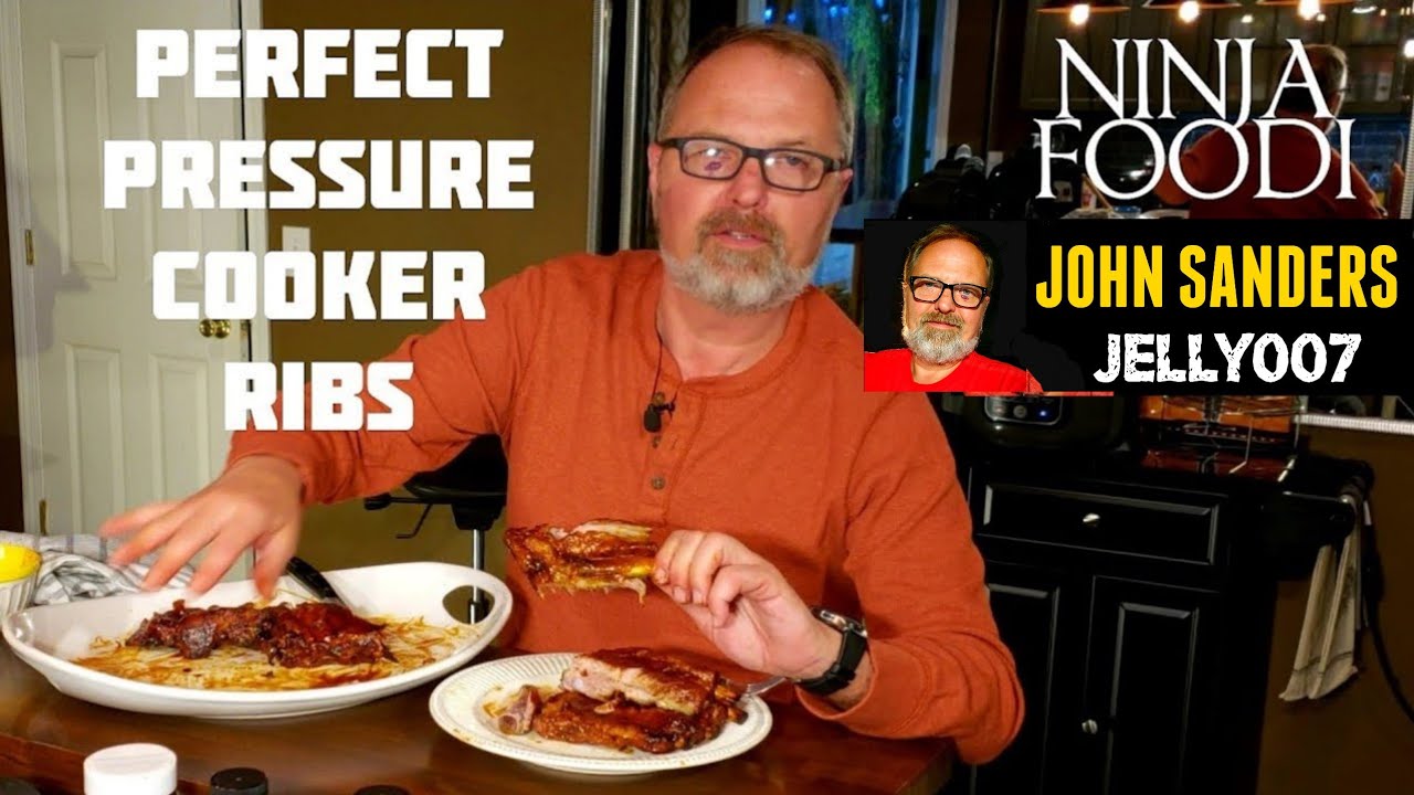 ST LOUIS STYLE RIBS Pressure Cooker PERFECTLY COOKED NINJA FOODI Instant Pot Fall Off Da Bone TENDER