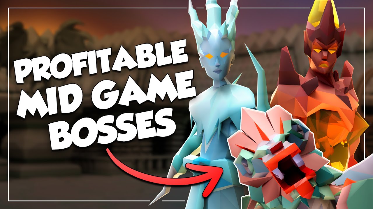 15 EASY Mid Game Bosses For Profit In OSRS