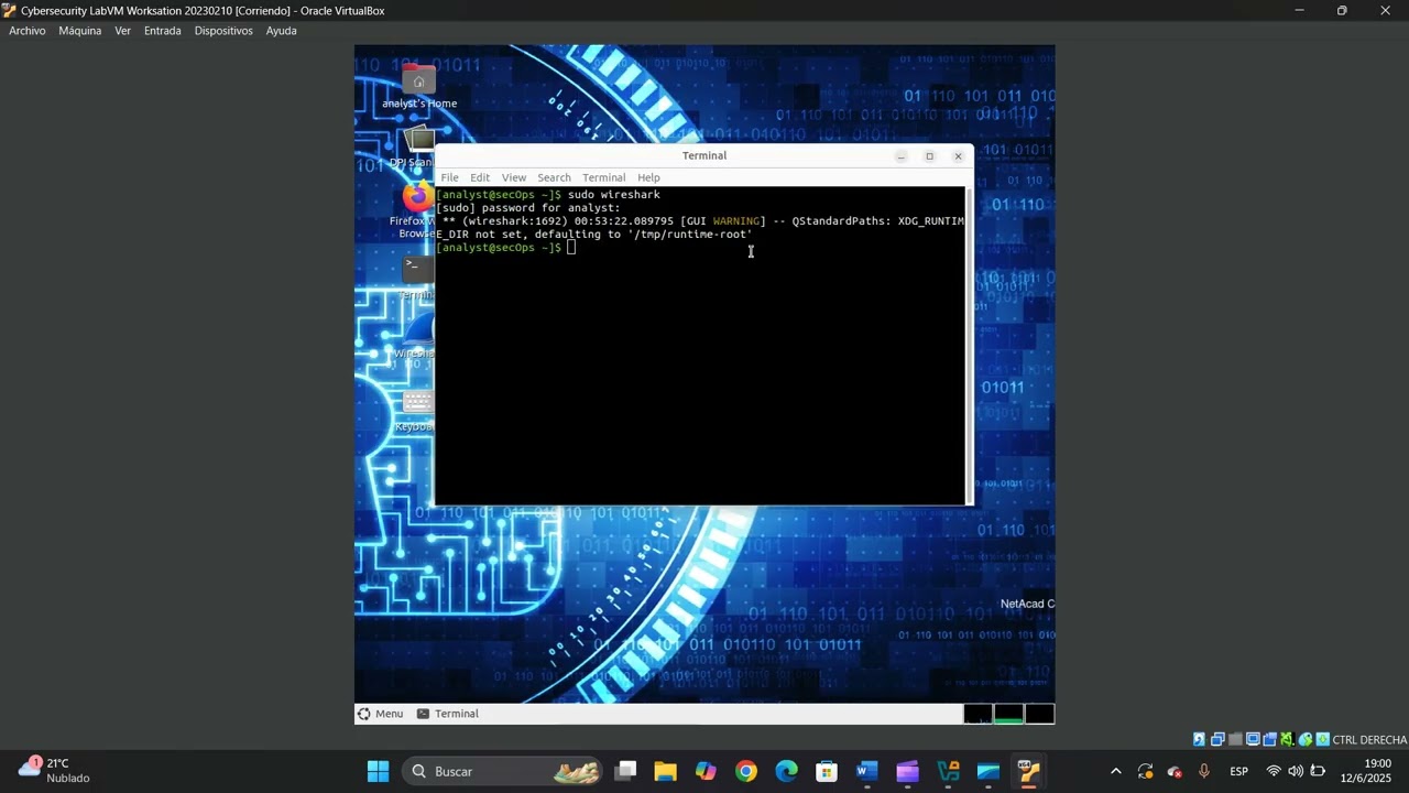 Práctica de examen CYBEROPS MEP sesión I