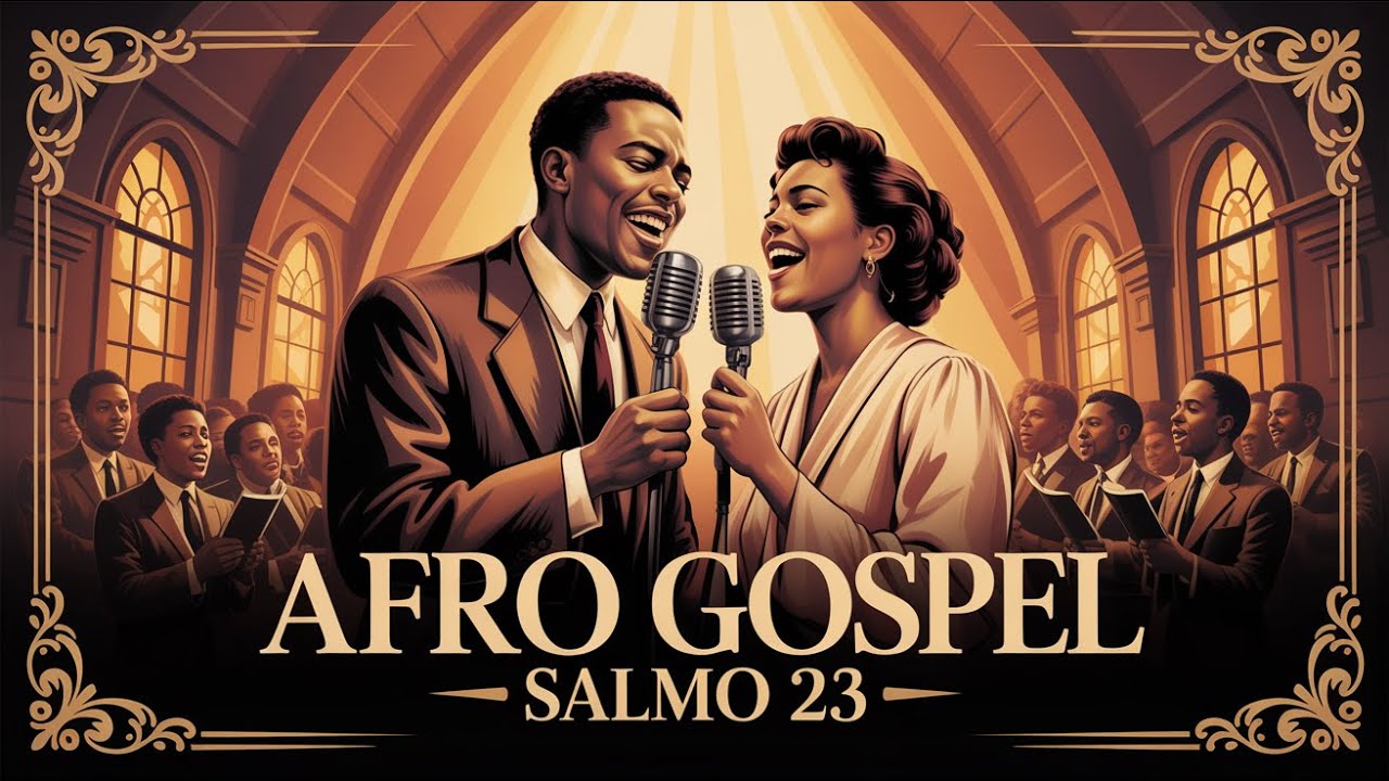 Afro Gospel Salmo 23 | Voces del Alma 1945 – Música que Sana y Fortalece la Fe ✨