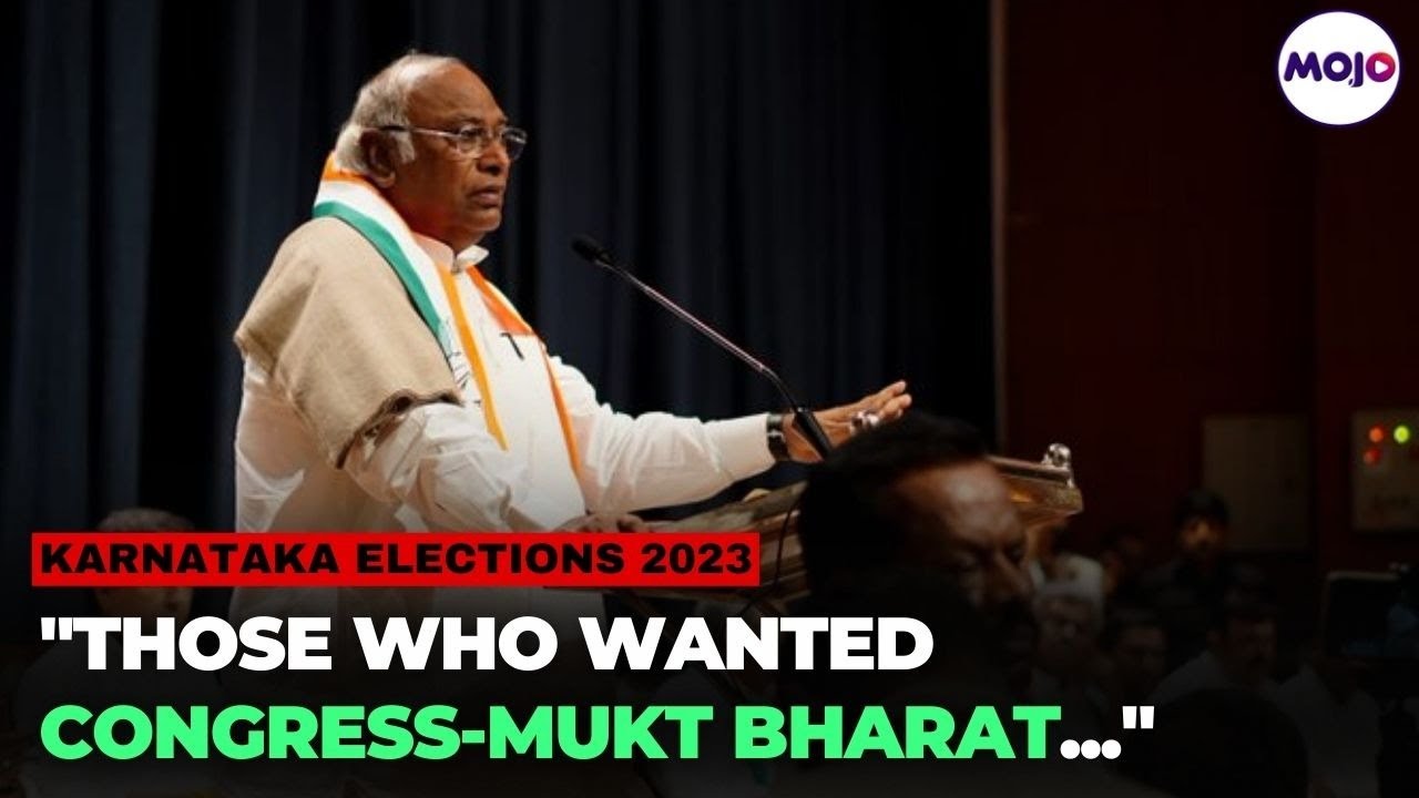 Mallikarjun Kharge LIVE Speech | Congress Celebrates Karnataka Elections Win | Kharge Taunts BJP