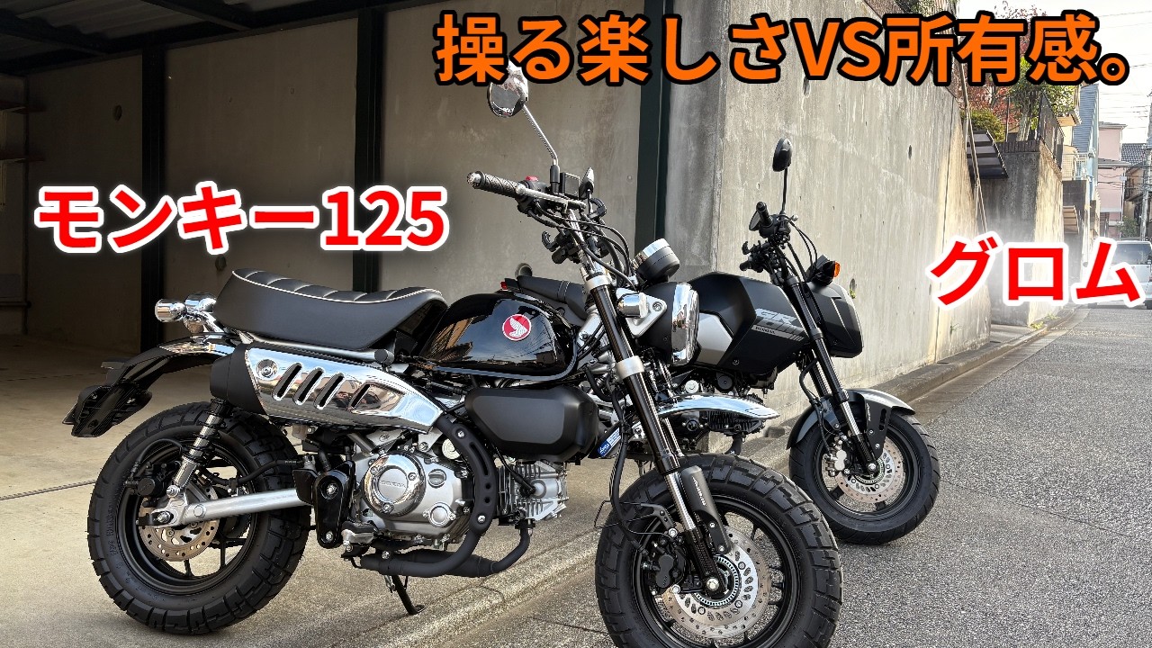 Взгляд водителя Harley: сравнение Monkey 125 и Grom #Monkey125 #HondaGrom #Dax125
