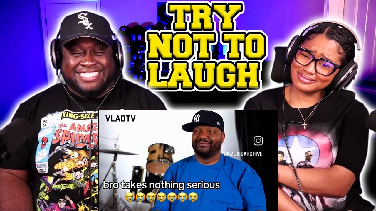 Kidd and Cee Reacts To Try not to laugh CHALLENGE 75 - by AdikTheOne
