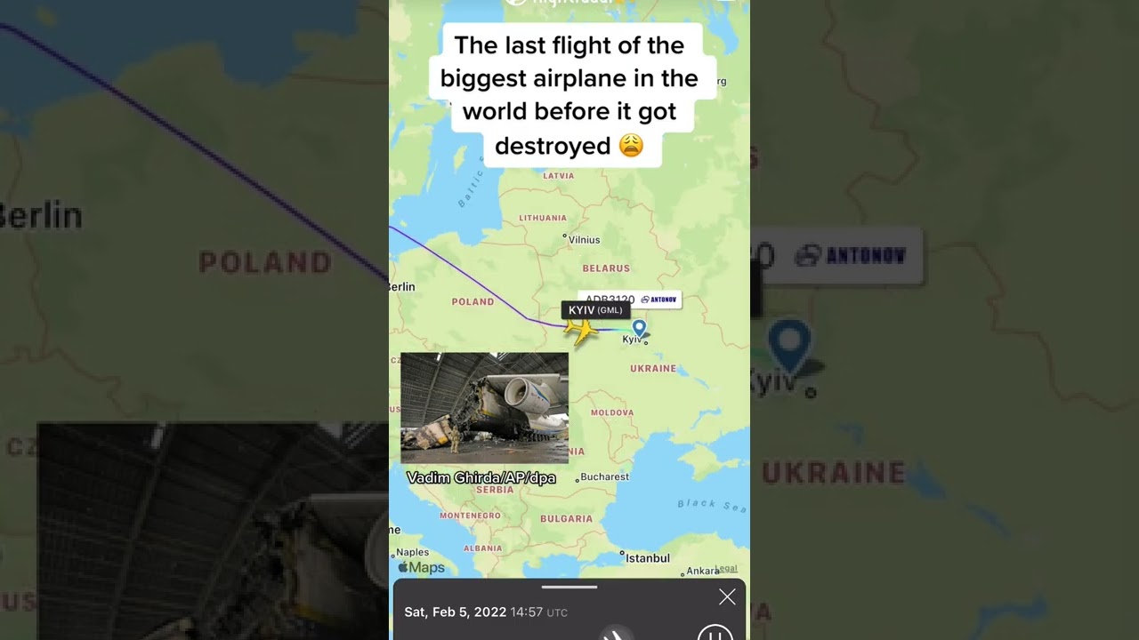 Have you ever spotted the An-225?#an225 #a225 #antonov #ukraine #aviation