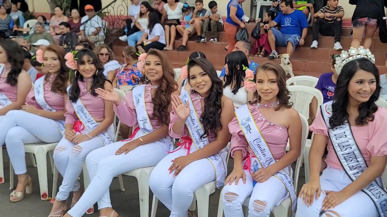 ELLAS SON LAS CANDIDATAS A REINA DE LAS FIESTAS PATRONALES CHIRILAGUA 2024