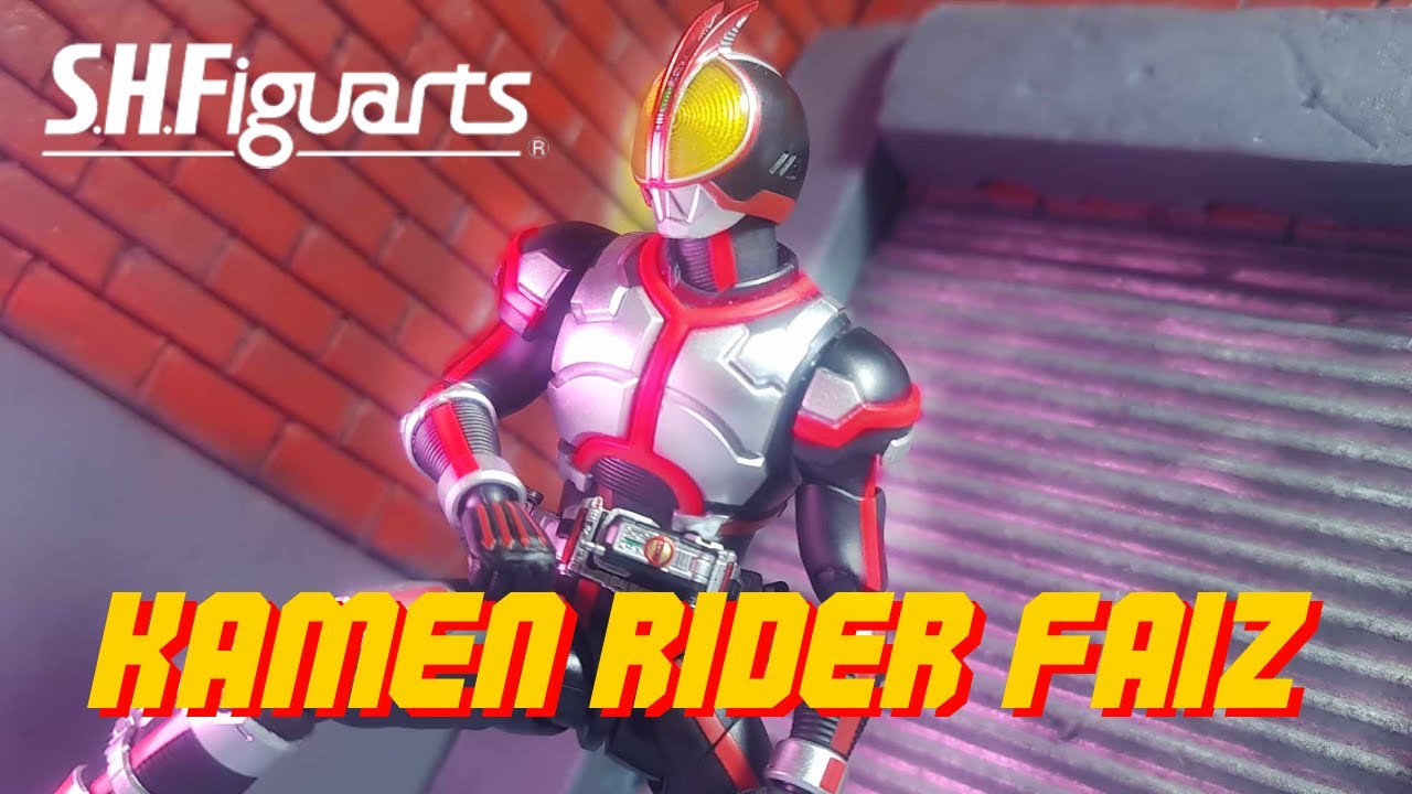 A JUSTI-FAI'D Figure?| S.H. Figuarts Shinkocchou Seihou Kamen Rider Faiz Stop Motion Review