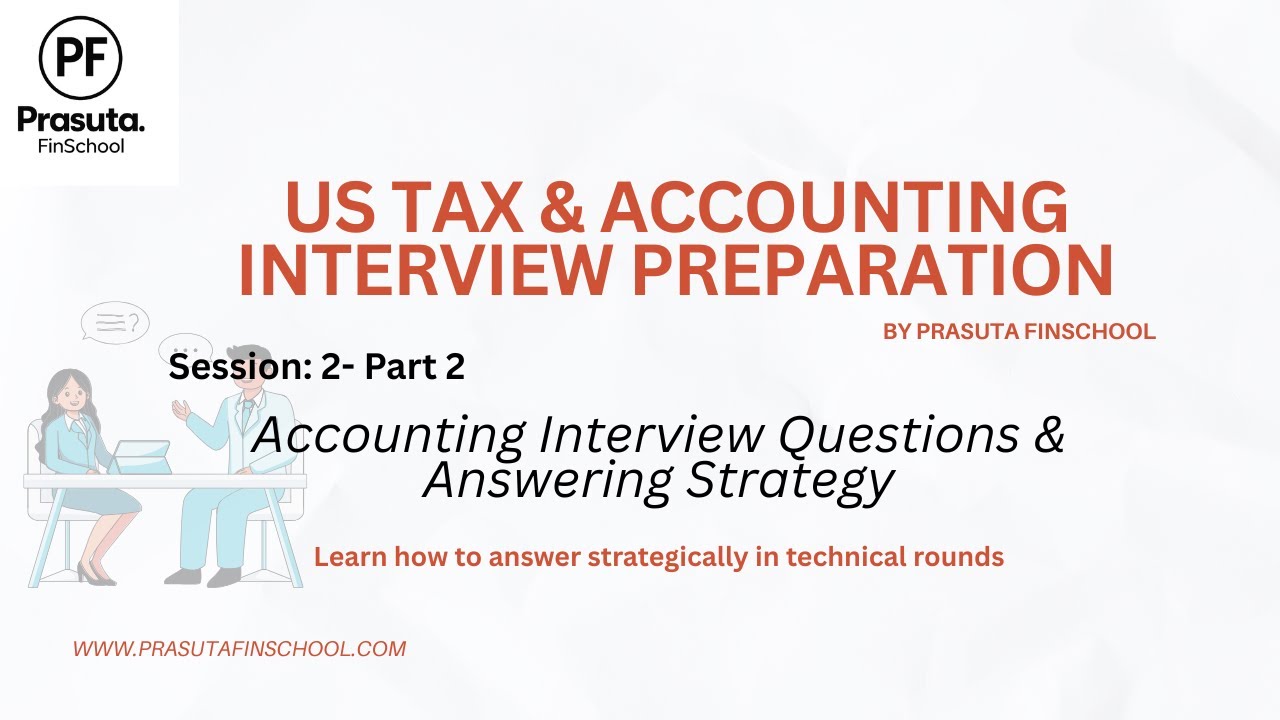 AP, AR & R2R Interview Questions | Accounting Interview Preparation Part 2